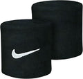 NIKE Swoosh Black Wristbands