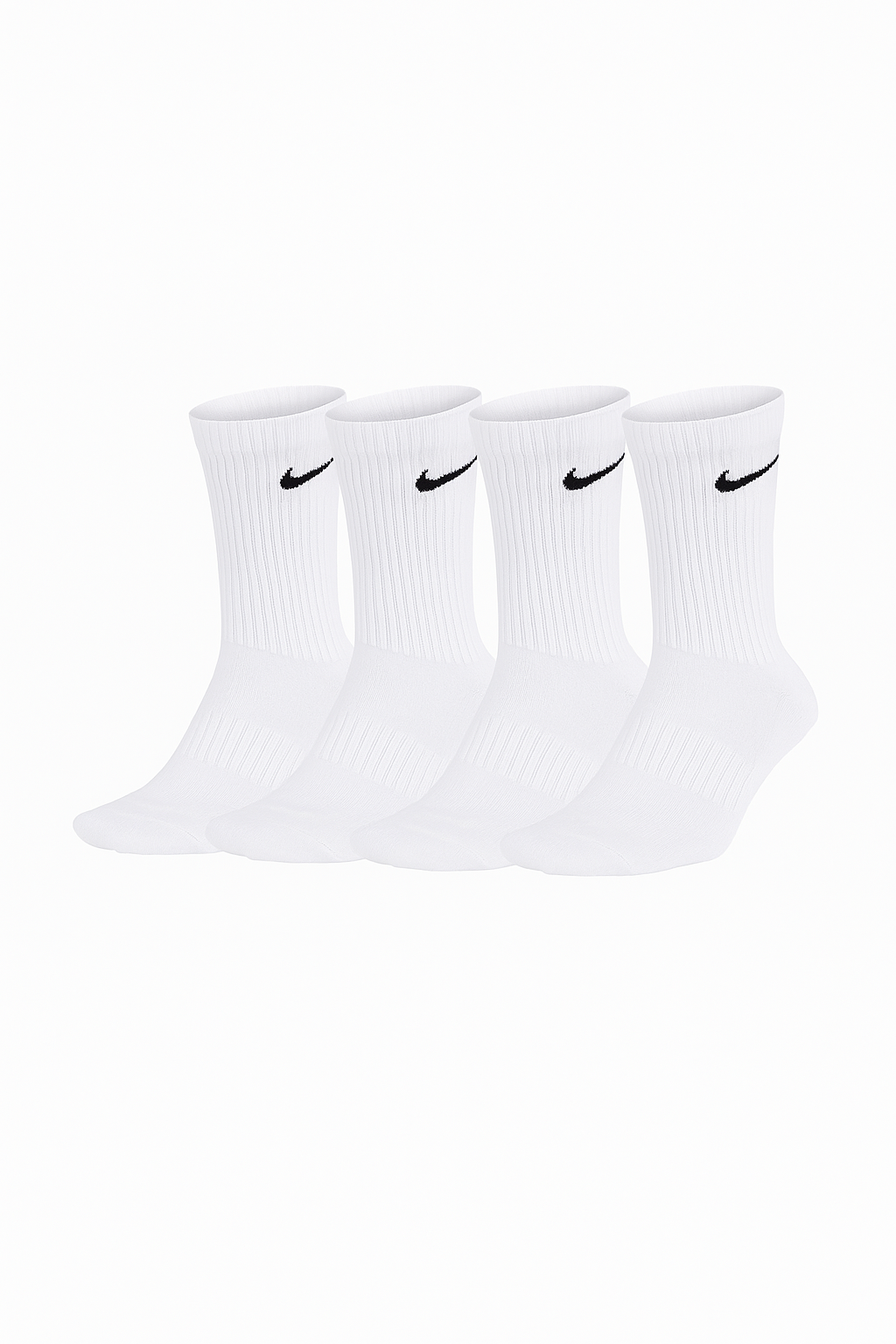NIKE Men's U Nk Everyday Cush Crew 6pr-bd Socks