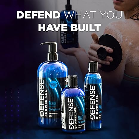 Defense Soap Tea Tree Body Wash | All Natural Organic Shower Soap for Athletes |